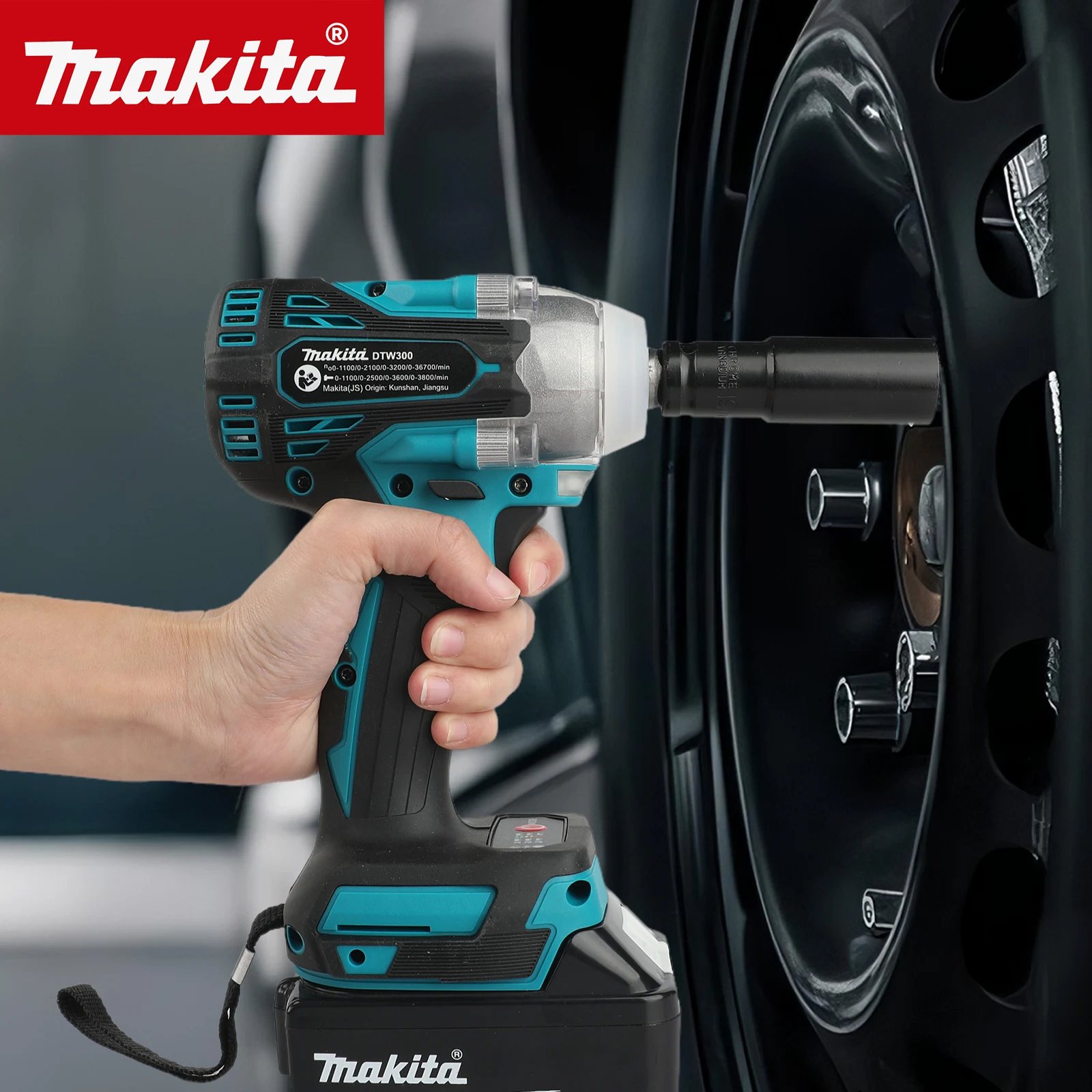 Para a chave de impacto sem es - Makita Drill Dtw300 avaliação e preço